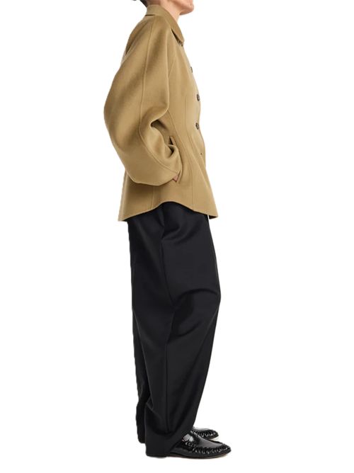 double-faced sculptural jacket | camel Róhe | 420-11-250260_302 CAMEL